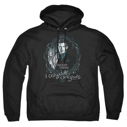 VAMPIRE DIARIES : ORIGINALS ADULT PULL OVER HOODIE Black 2X