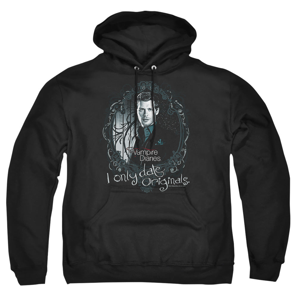 VAMPIRE DIARIES : ORIGINALS ADULT PULL OVER HOODIE Black SM