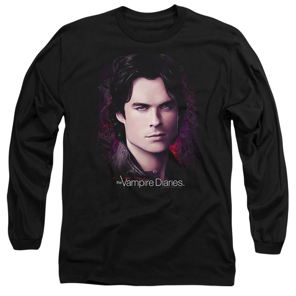 VAMPIRE DIARIES : COMPELLING L\S ADULT T SHIRT 18\1 Black SM