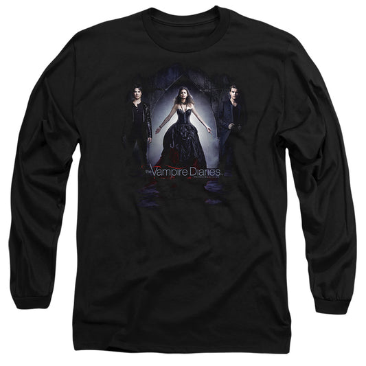 VAMPIRE DIARIES : BRING IT ON L\S ADULT T SHIRT 18\1 Black XL