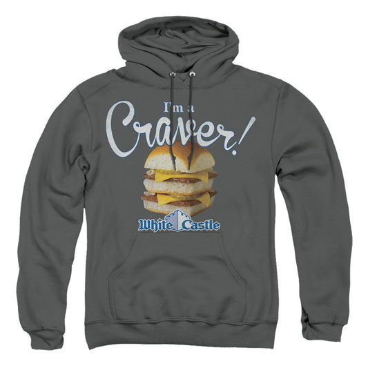 WHITE CASTLE : CRAVER ADULT PULL OVER HOODIE Charcoal 2X