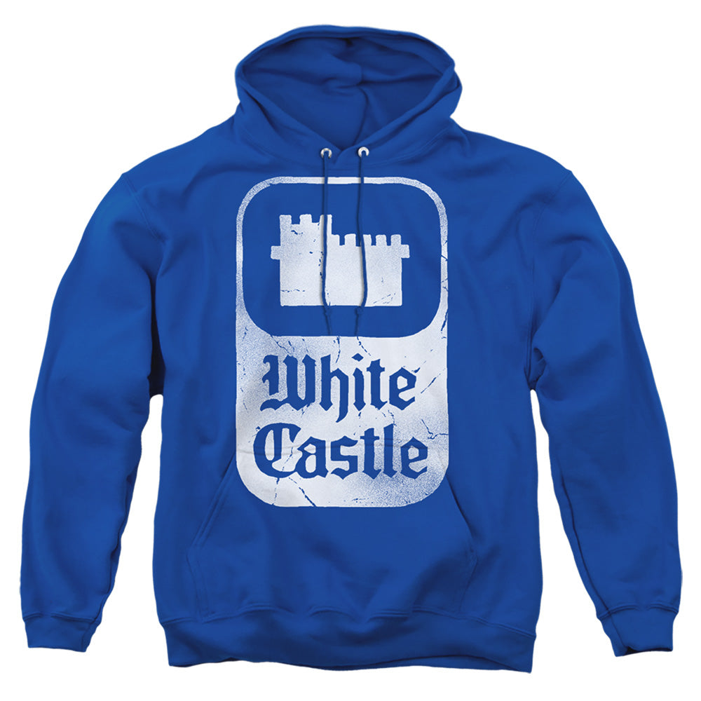 WHITE CASTLE : CLASSIC LOGO ADULT PULL OVER HOODIE Royal Blue XL