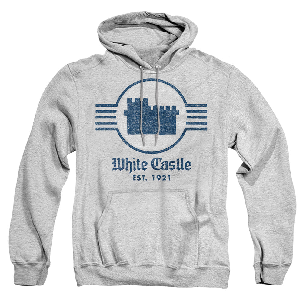 WHITE CASTLE : EMBLEM ADULT PULL OVER HOODIE Athletic Heather 2X