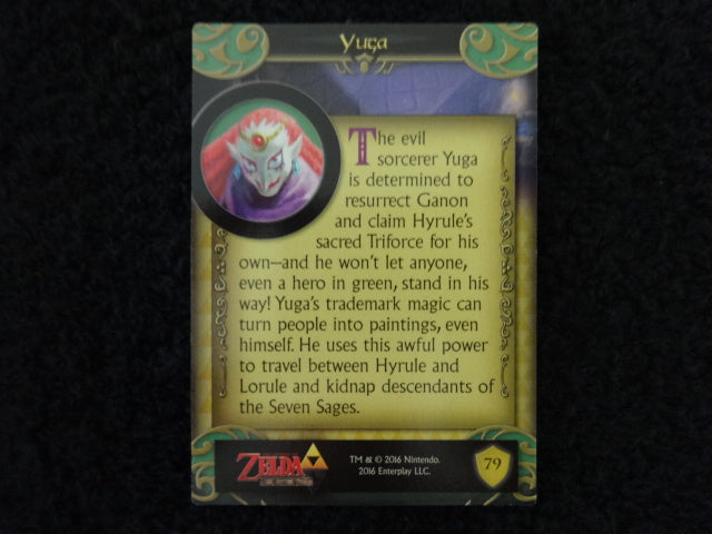 Yuga Enterplay 2016 Legend Of Zelda Collectable Trading Card Number 79