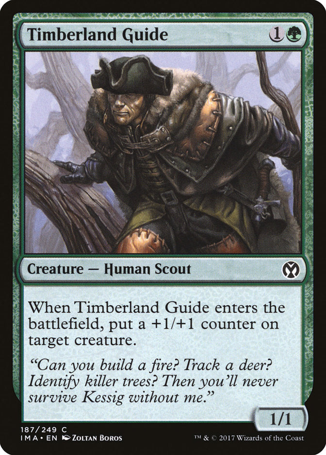 timberland guide magic the gathering iconic masters ima-187